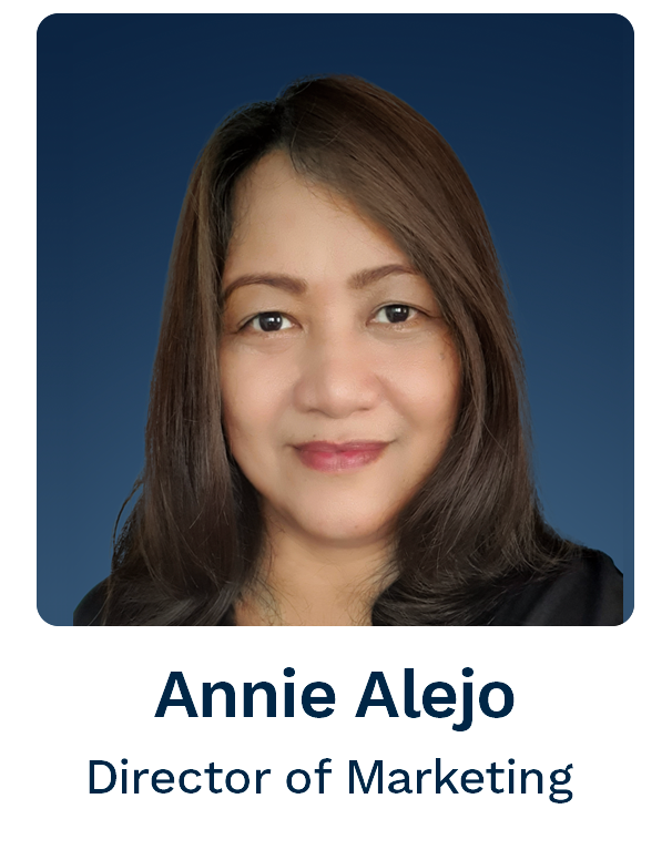 Annie Alejo - Director of Marketing