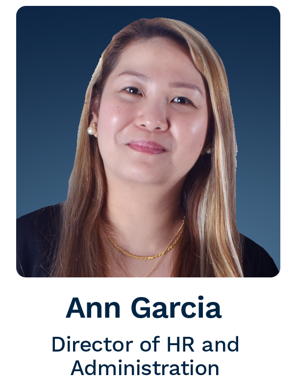 Ann Garcia - Director of HR and Administration