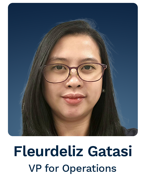 Fleurdeliz Gatasi - VP for Operations