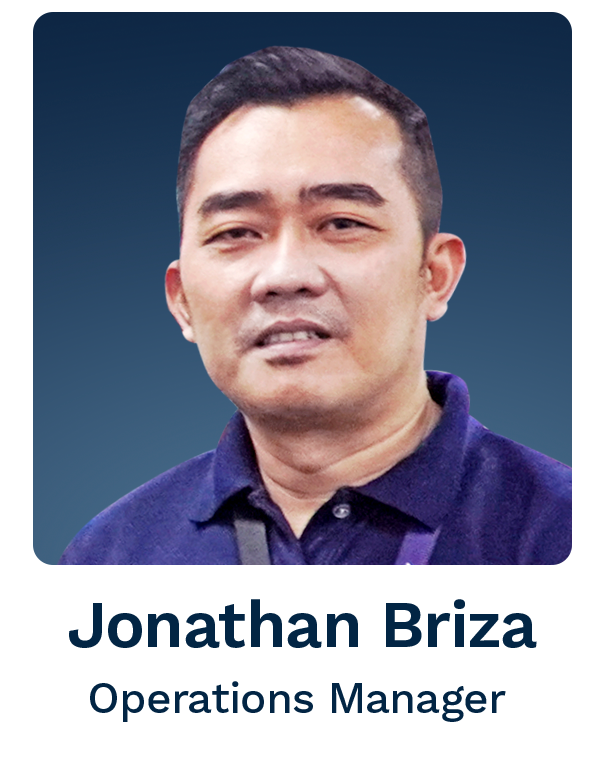 Jonathan Briza - Operations Manager